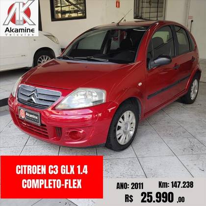 CITROËN C3 1.4 I GLX 8V FLEX 4P MANUAL